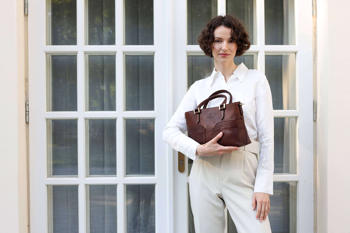 Vachetta Leather Shoulder Bag