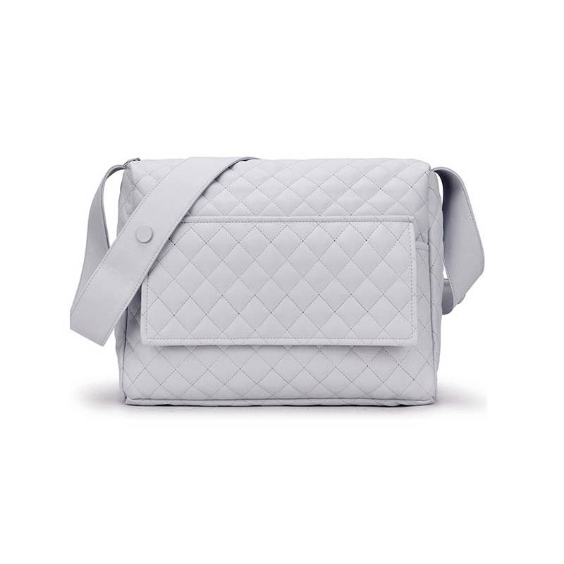Faux Leather Maternity Bag