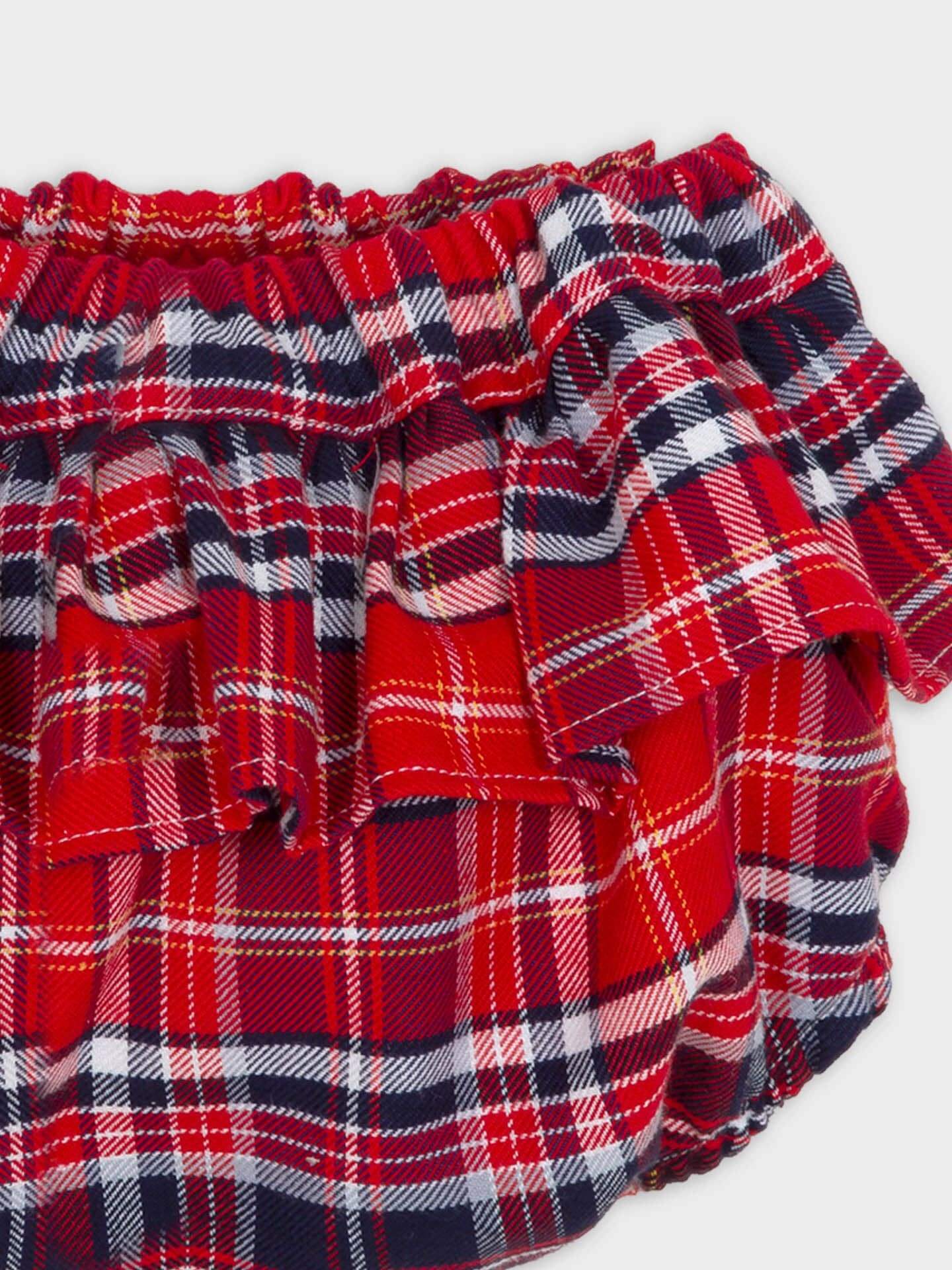 Plaid Diaper Cover for Babies
