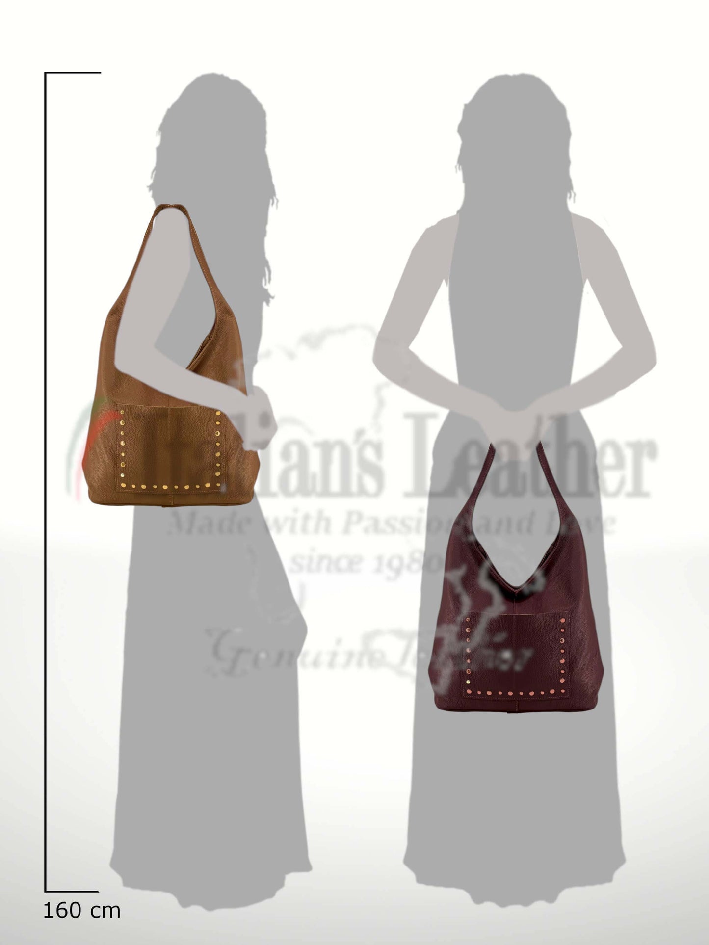 Genuine Italian Leather Handbag – Timeless Design – Ellar Nova