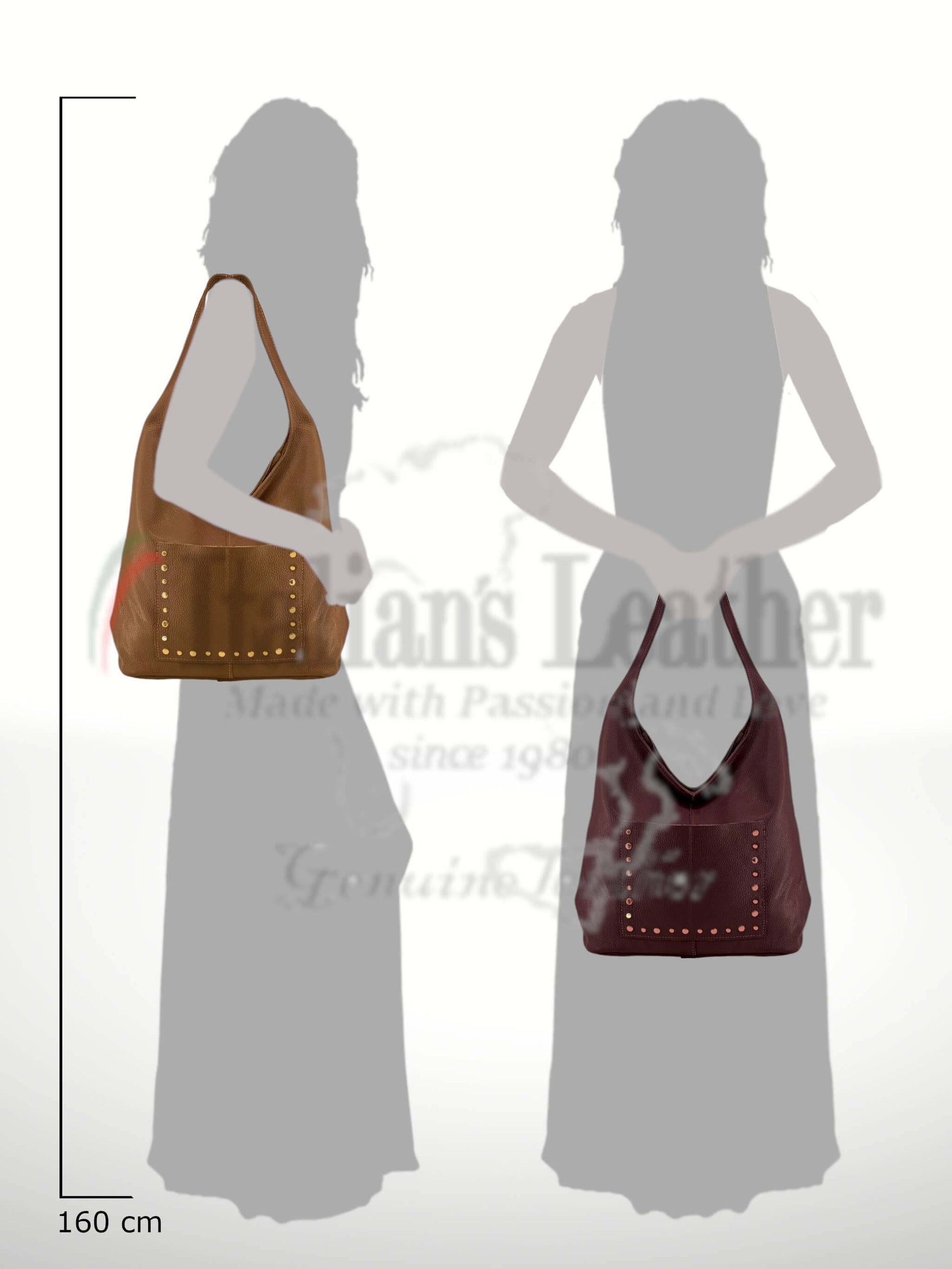 Genuine Italian Leather Handbag – Timeless Design – Ellar Nova