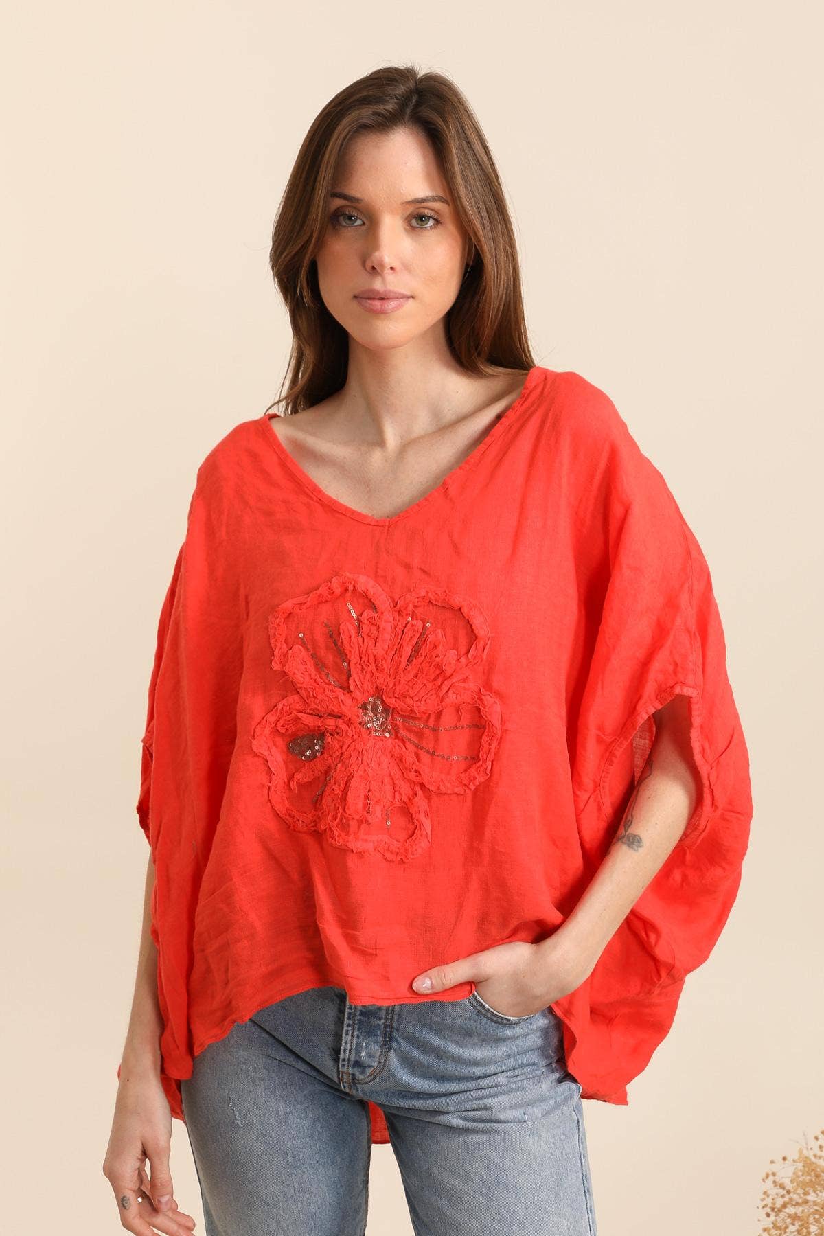 Italian Tunic Dress – One Size, Made in Italy | Sustainable Fashion