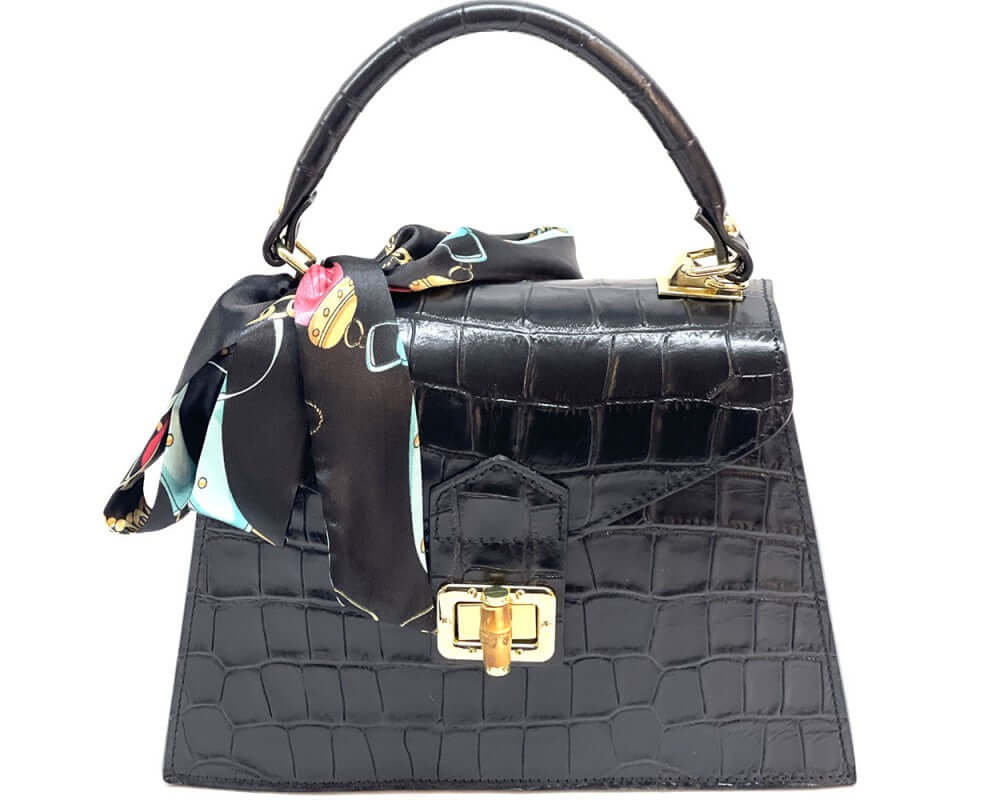 Genuine Italian Leather Handbag – Timeless Design – Ellar Nova