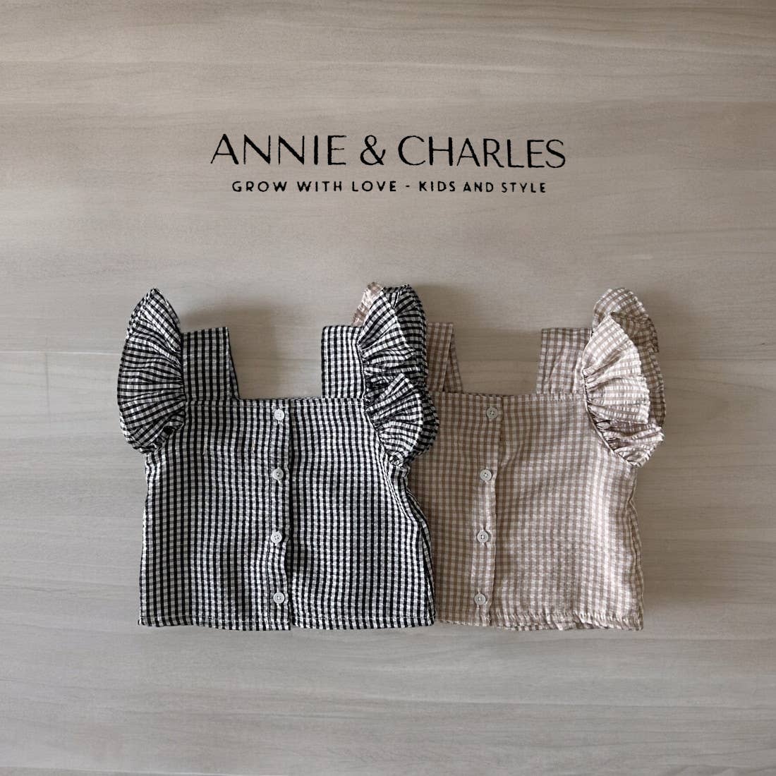 Annie & Charles® summer cotton set for girls