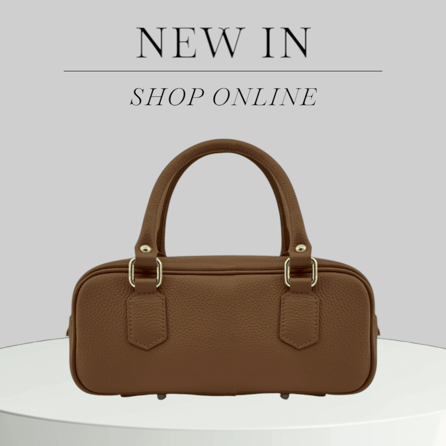 Genuine Italian Leather Handbag – Timeless Design – Ellar Nova