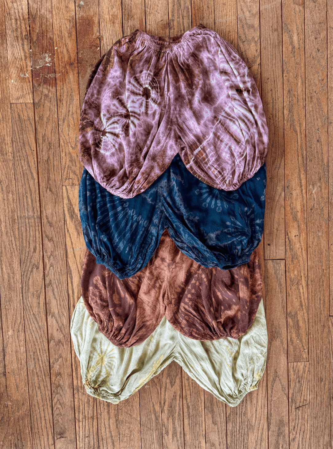 Baby Youth Kids Hippie Boho Tie Dye Pants