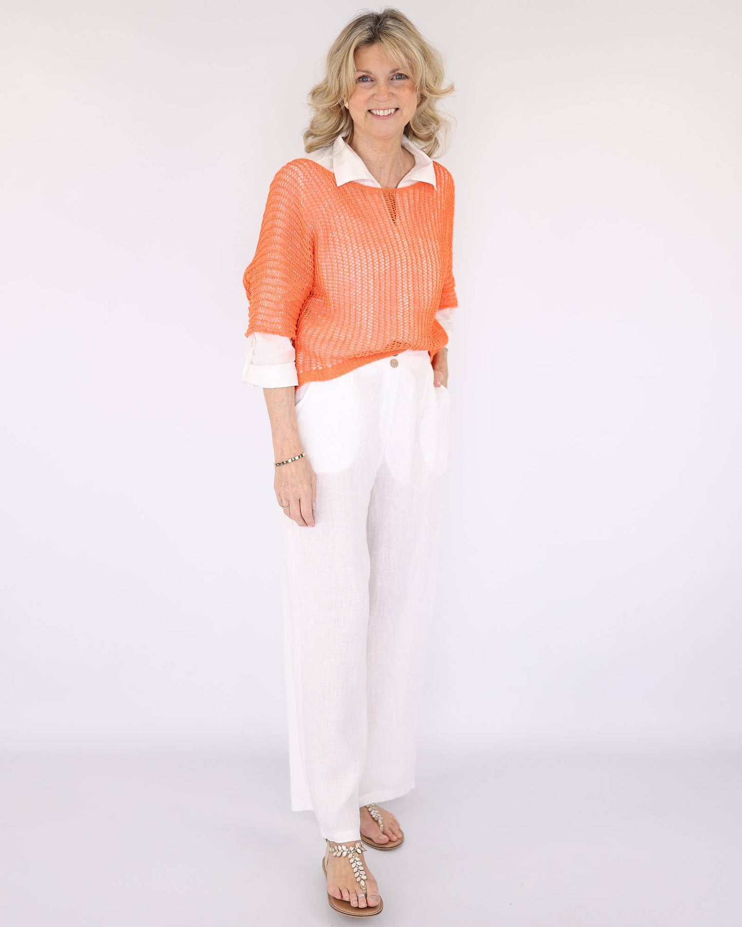 Italian Linen Summer Pants – One Size
