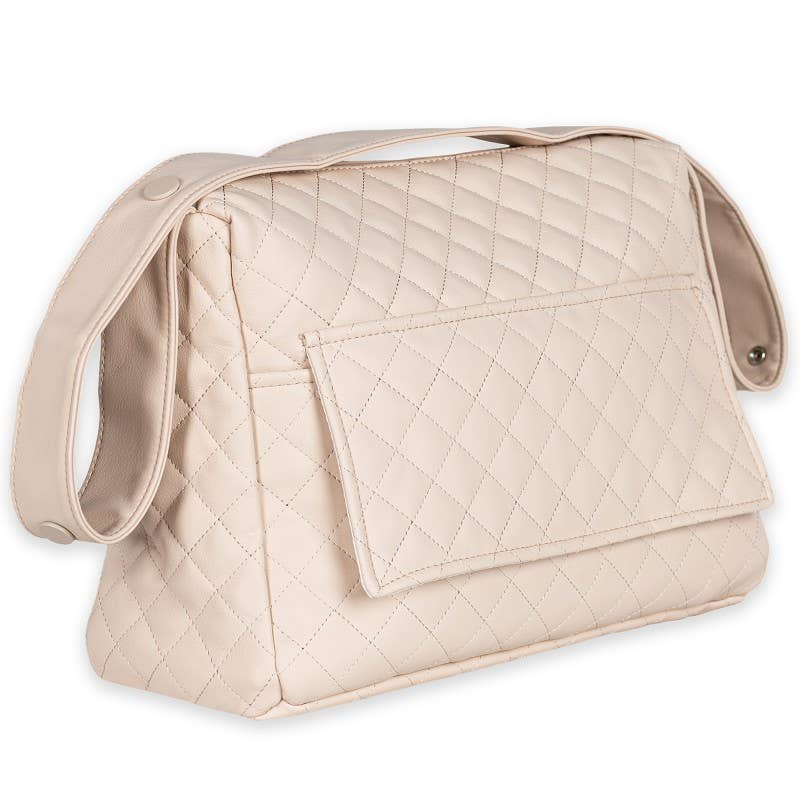 Faux Leather Maternity Bag