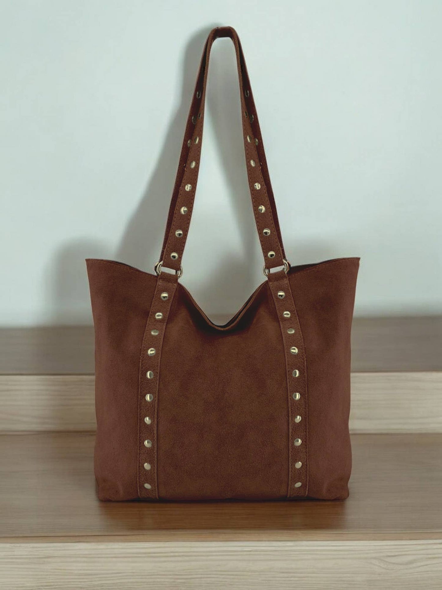 Clara Suede Leather Tote Bag ²⁵