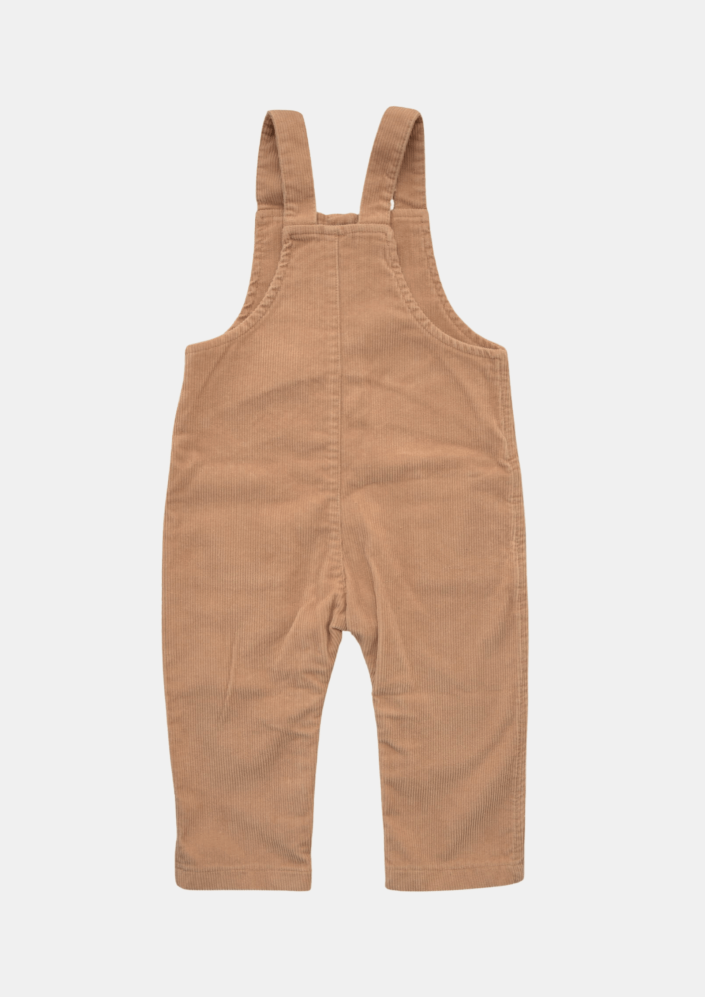 Brown Corduroy Kids Overalls – 100% Cotton, OEKO-TEX Certified