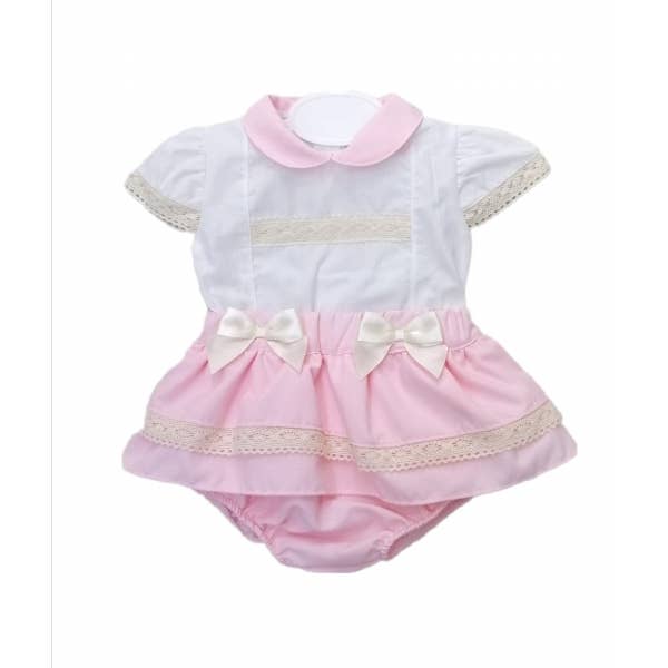 Baby Cute – Fluffy Organic Cotton Romper with Ruffles