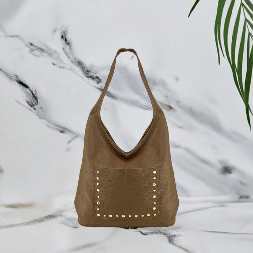 Andrea Cowhide Hobo Bag